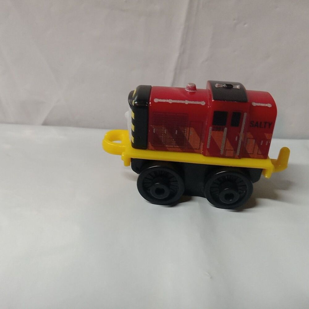 2014  Thomas The Tank Engine And Friends Minis Salty Figure Vehicle Train  Red